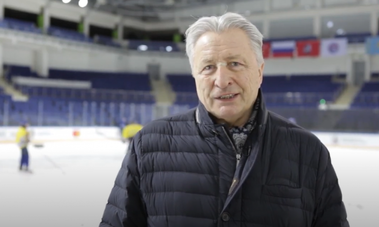 Видеообращение легенд советского хоккея участникам Офицерской хоккейной лиги
